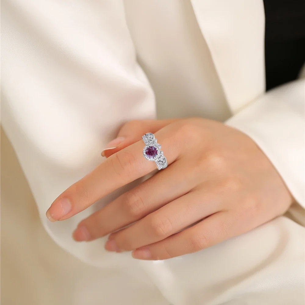 Alexandrite Stackbale Ring - Image 2