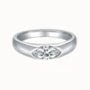 1ct Marquise Solitaire Ring