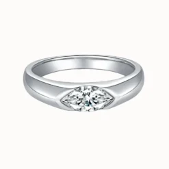 1ct Marquise Solitaire Ring