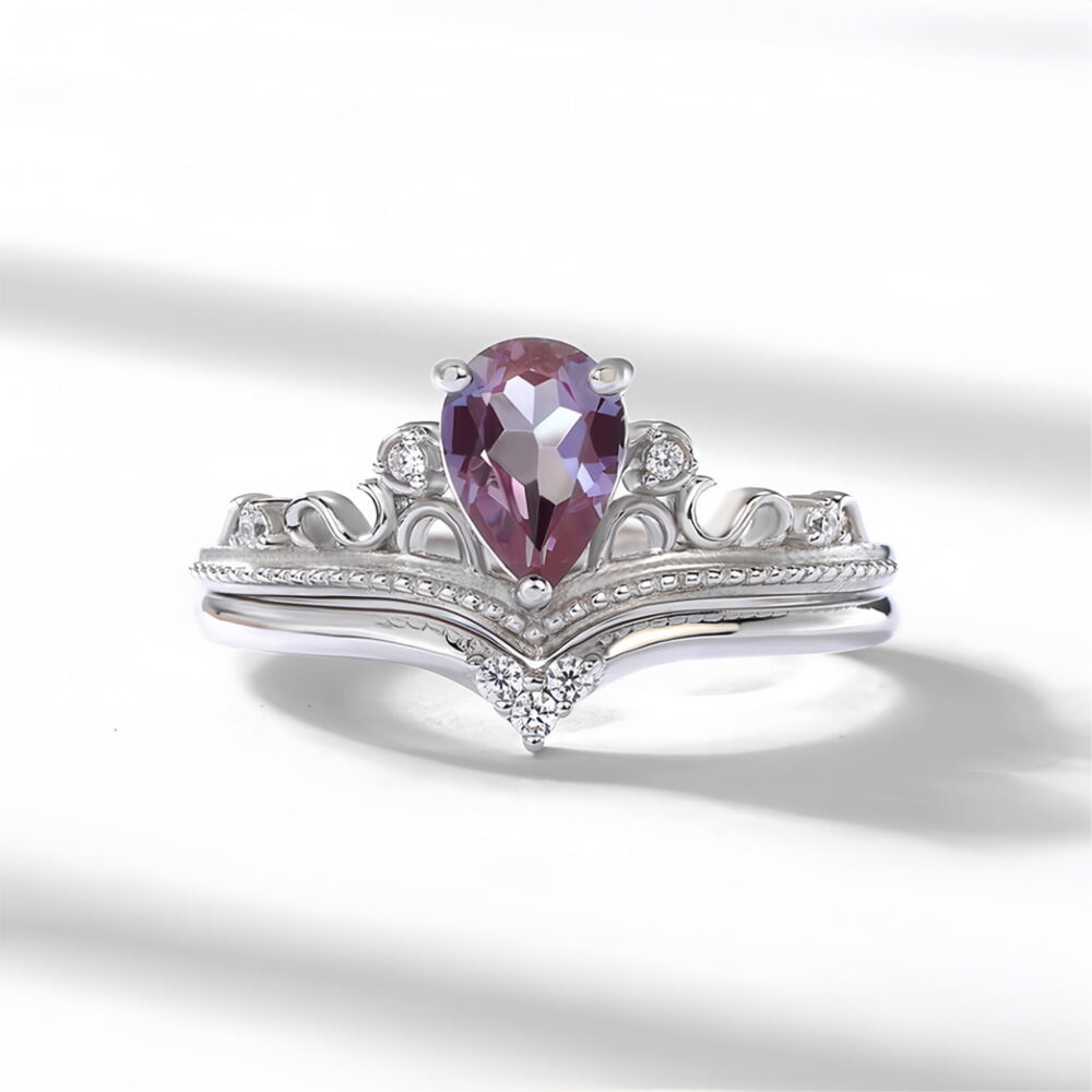 Alexandria Stackable Church Ring - Image 3