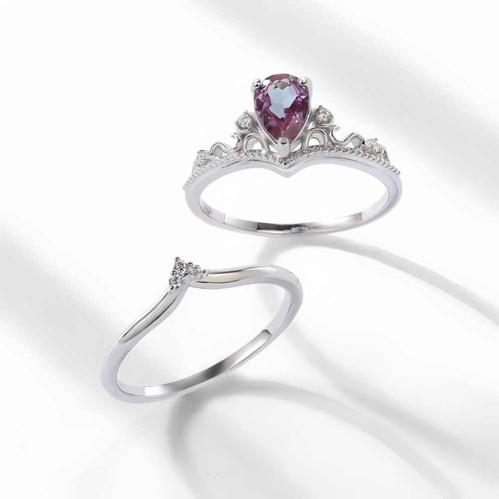 Alexandria Stackable Church Ring - Image 2