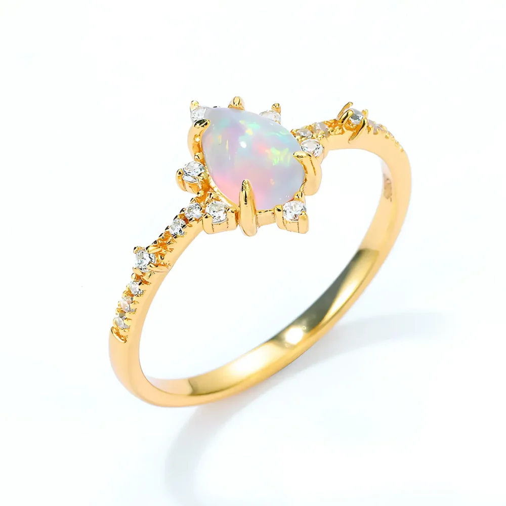 Fairytale Opal Stackable Ring - Image 5