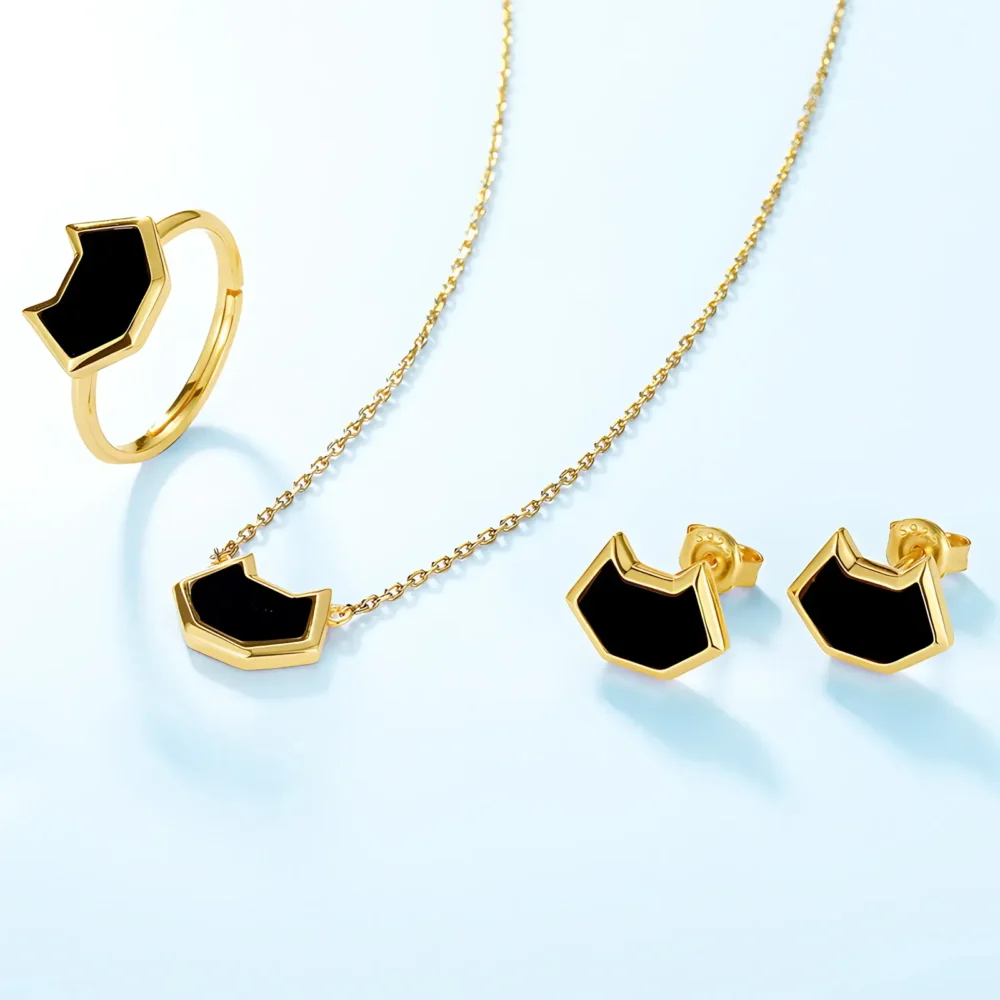 Cat Onxy Ring - Image 4