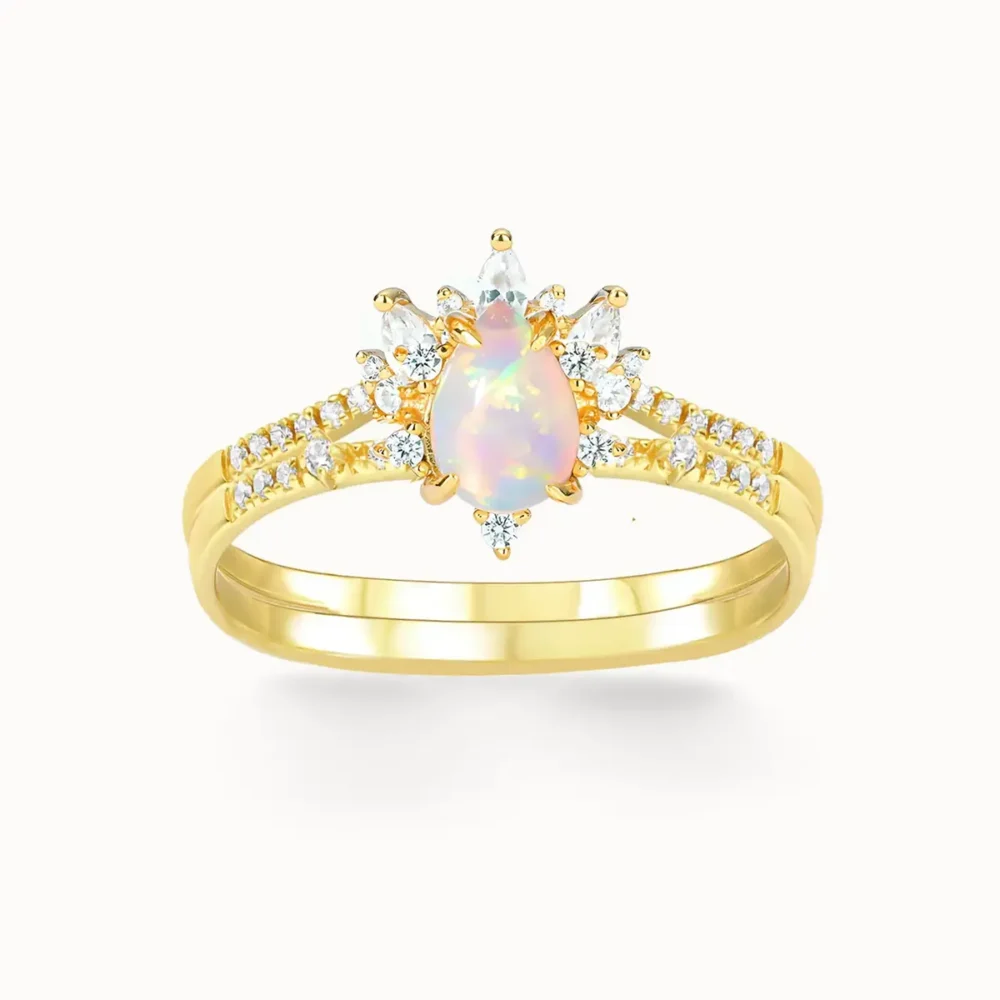 Fairytale Opal Stackable Ring