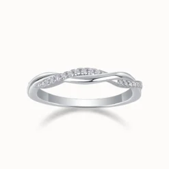 Petite Twist Eternity Ring