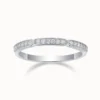 Trinity Spark Half Eternity Ring