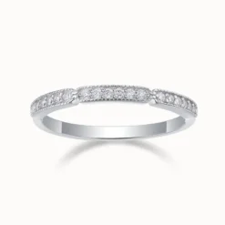 Trinity Spark Half Eternity Ring