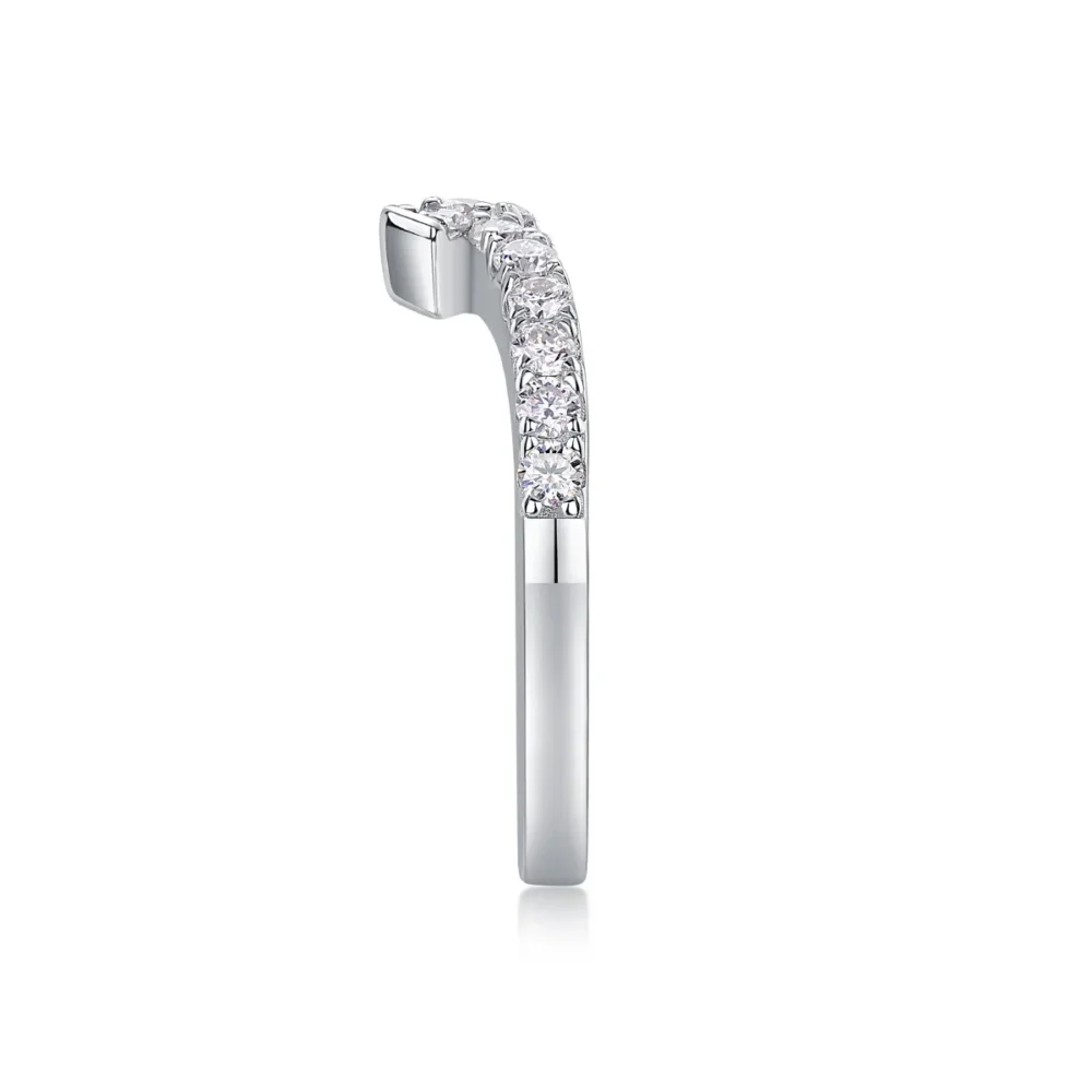 Bypass Half-Eternity Ring - Image 3