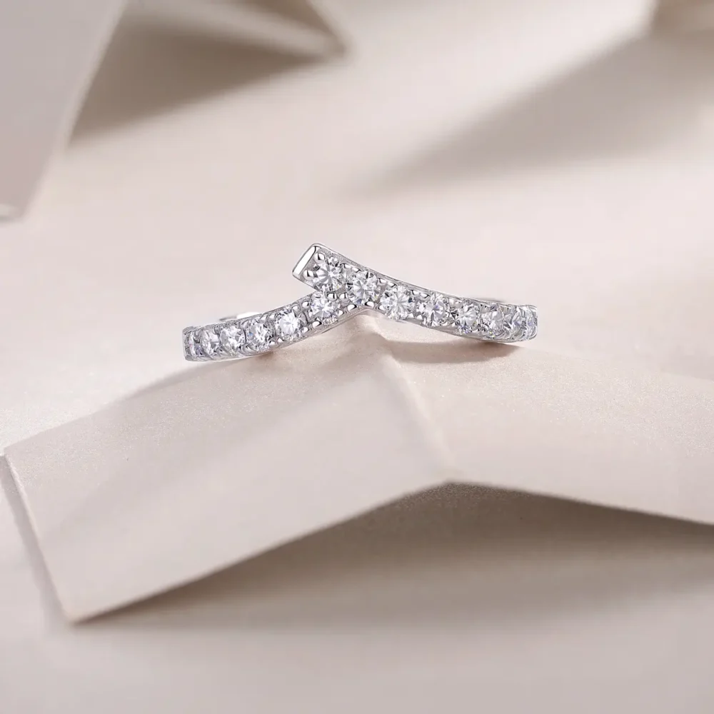 Bypass Half-Eternity Ring - Image 4