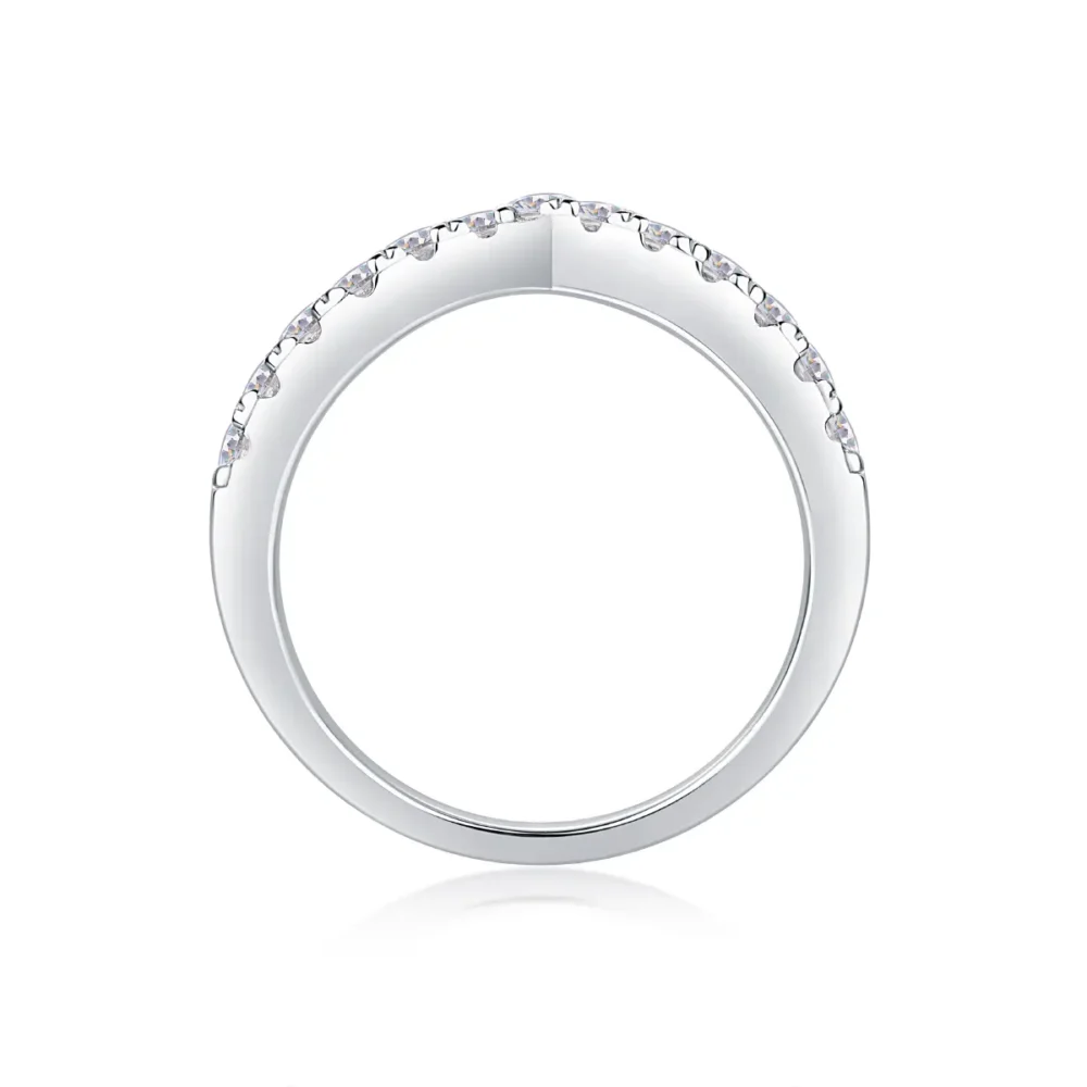 Bypass Half-Eternity Ring - Image 6