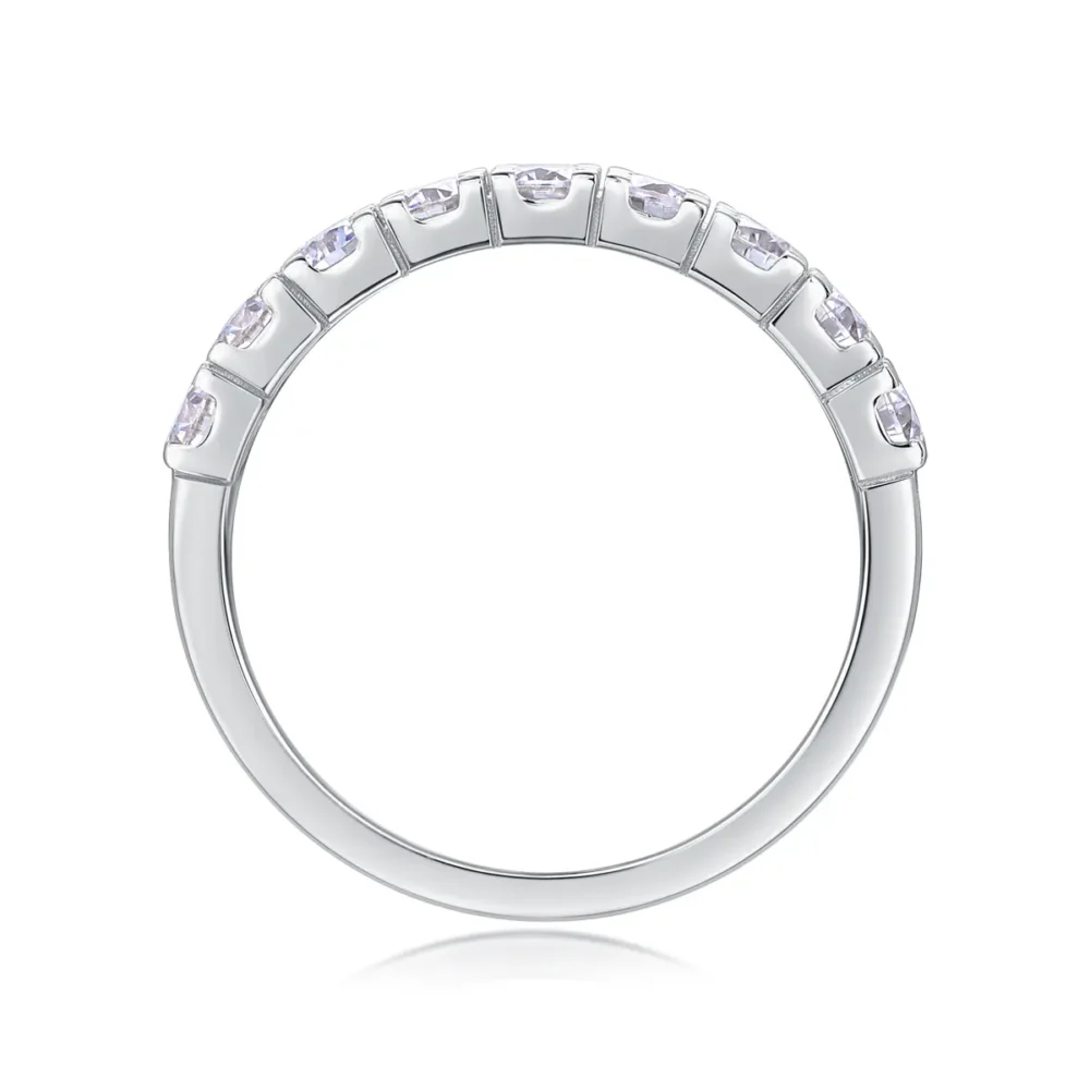 Daring Gleam Half Eternity Ring - Image 7