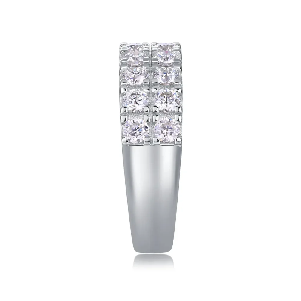 Daring Gleam Half Eternity Ring - Image 6