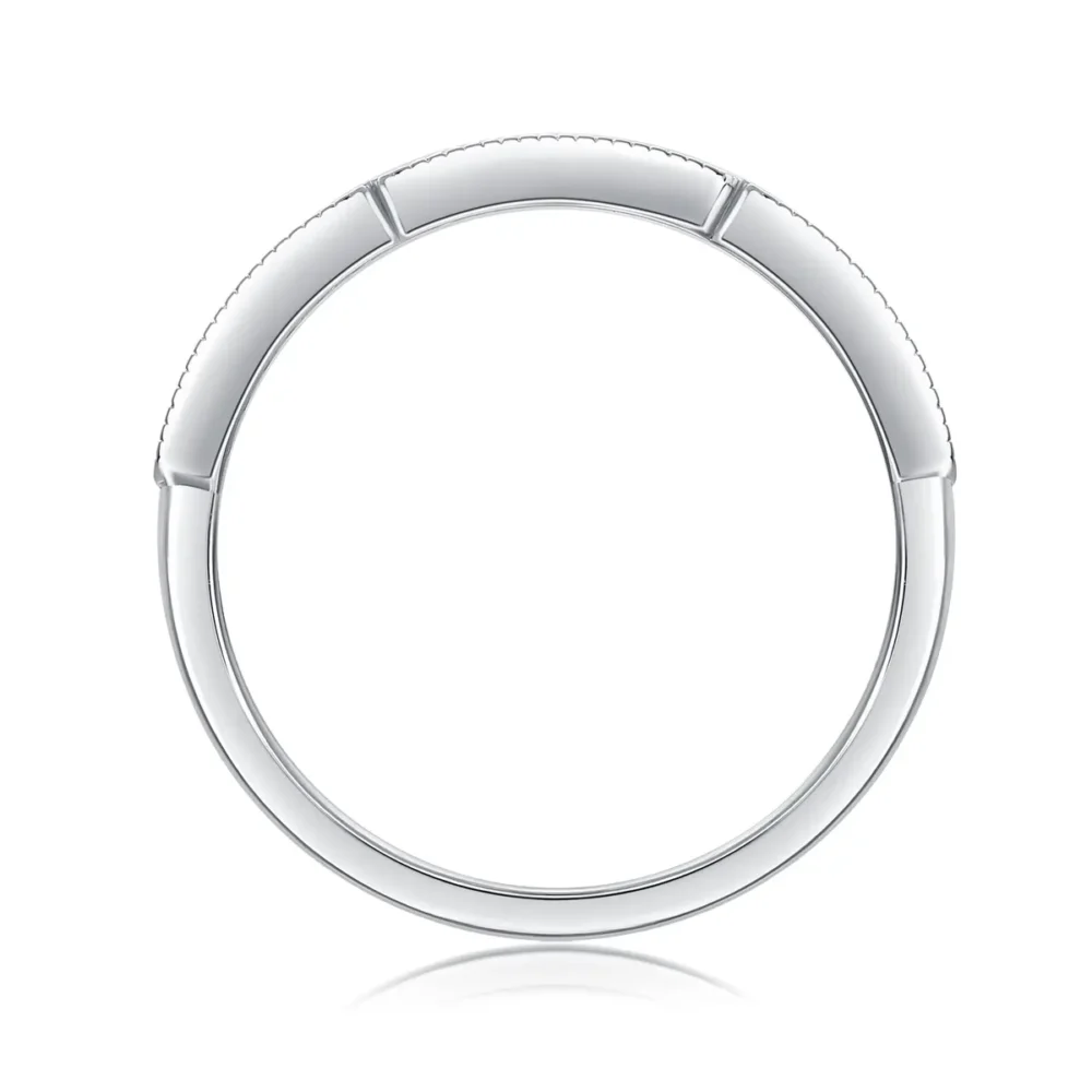 Trinity Spark Half Eternity Ring - Image 6