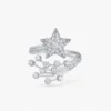 Starlit Path Moissanite Ring