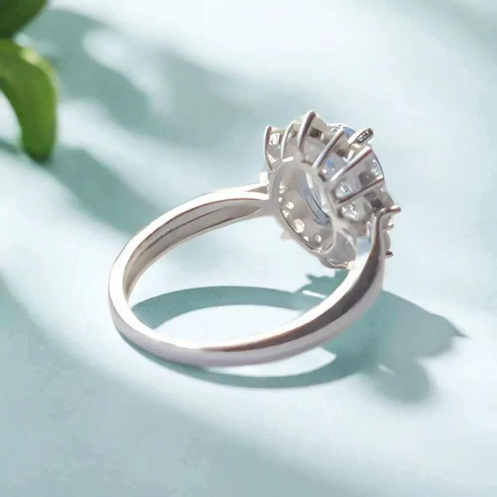 Topaz Halo Ring - Image 3