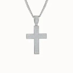 Moissanite Pave Necklace
