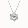 Moissanite Knot of Love Necklace