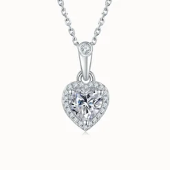 Heart Halo Necklace