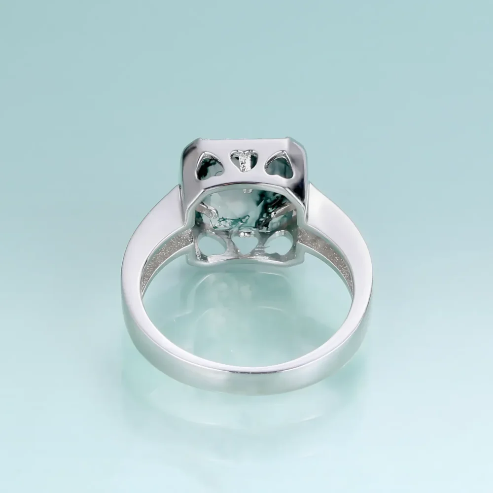 2.7ct Bold Moss Agate Ring - Image 4