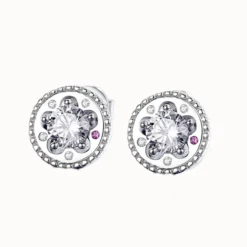 0.5ct Moissanite Ferris Wheel Stud Earrings