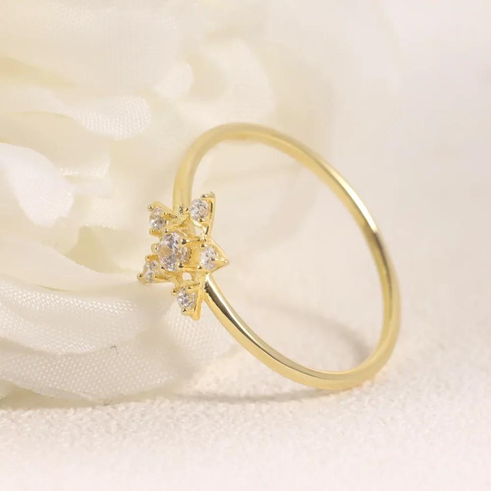 Moissanite Star Ring - Image 4