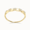 Triangle Moissanite Pavé Band