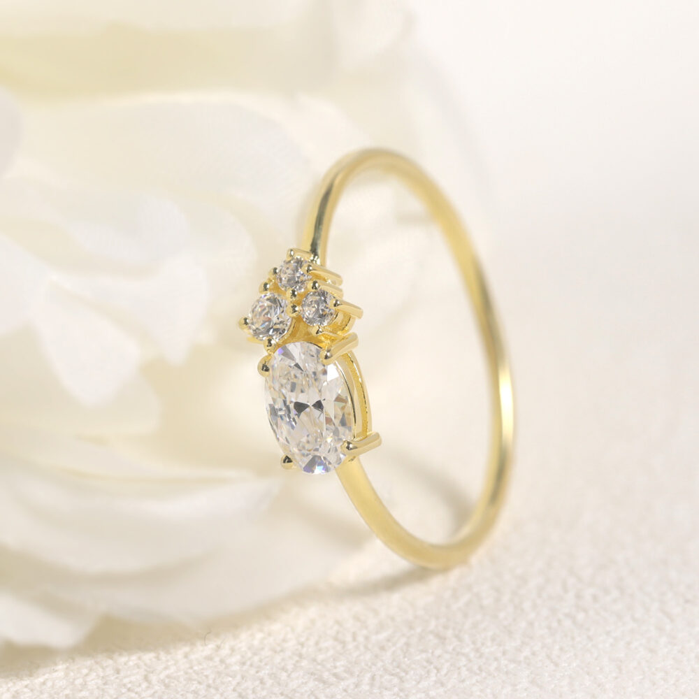 Oval Single Side Loggia Ring - Image 3