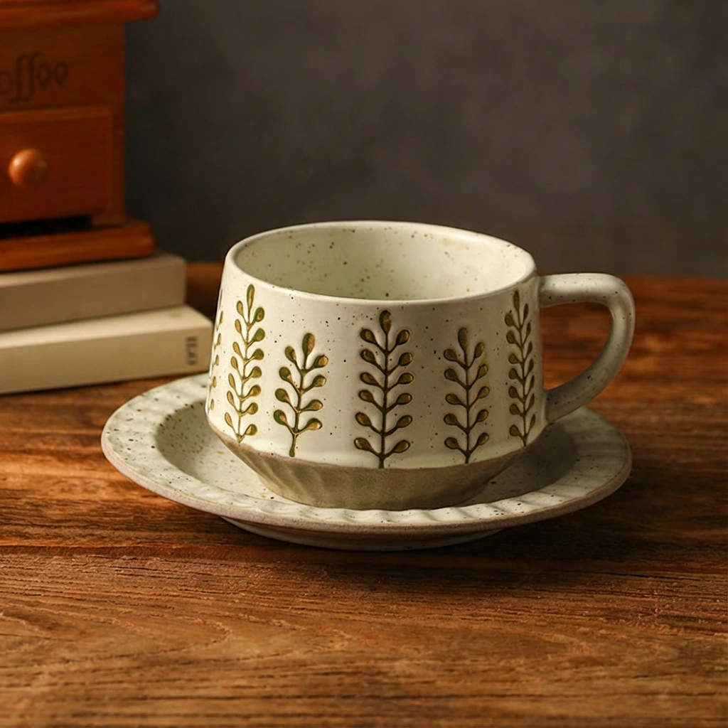 Autumn Leaves Mug&Saucer